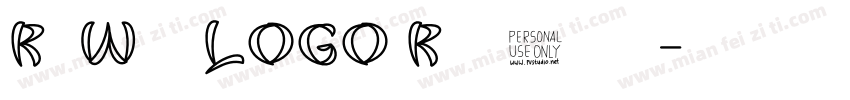 RiWenLOGO Regular字体转换